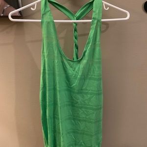Green Women’s Under Armor tank top